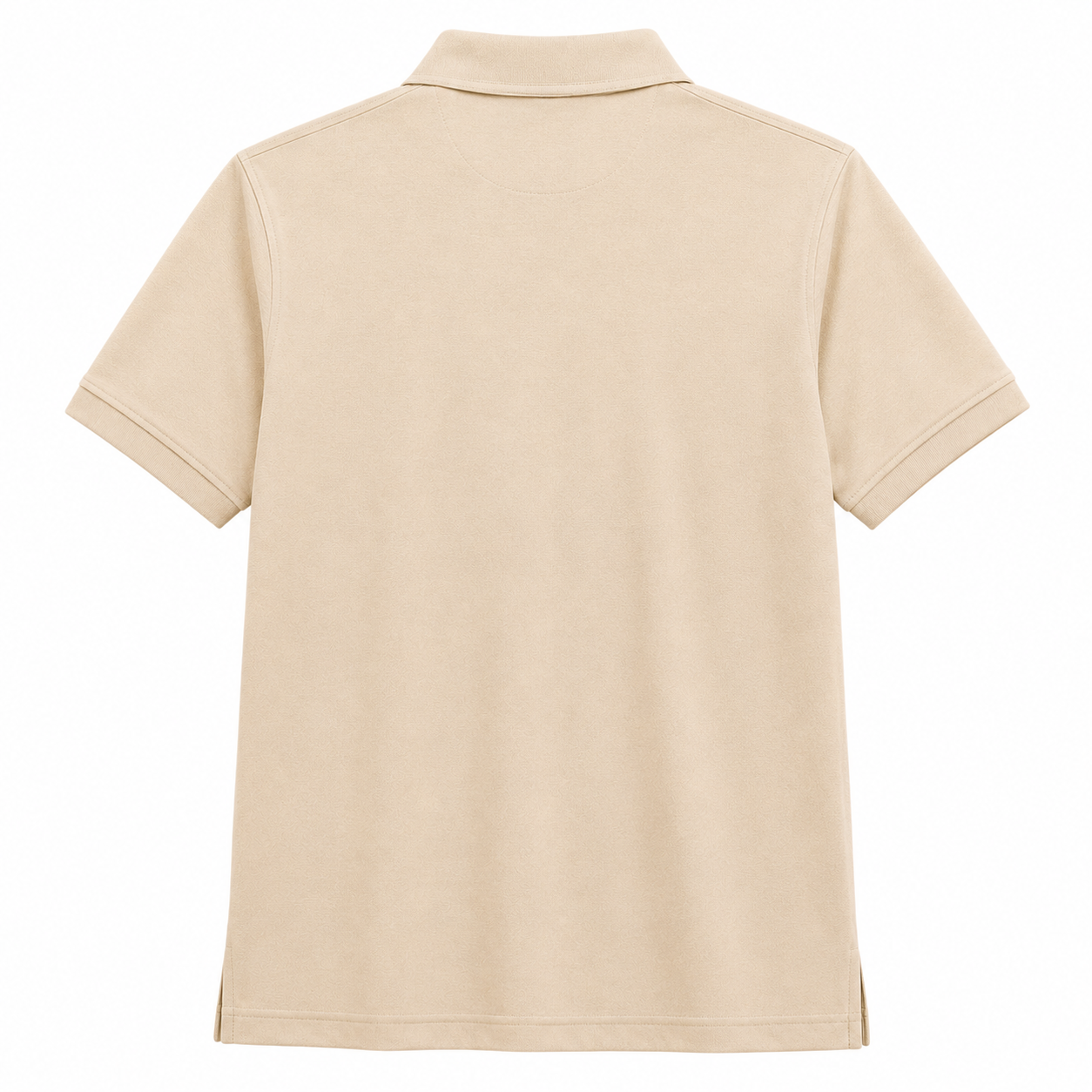 Beige Polo T-Shirt - Image 3