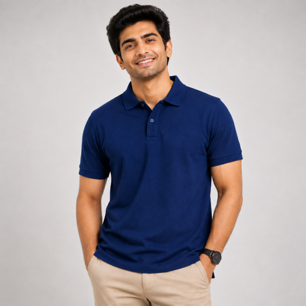 True Navy Polo T-Shirt
